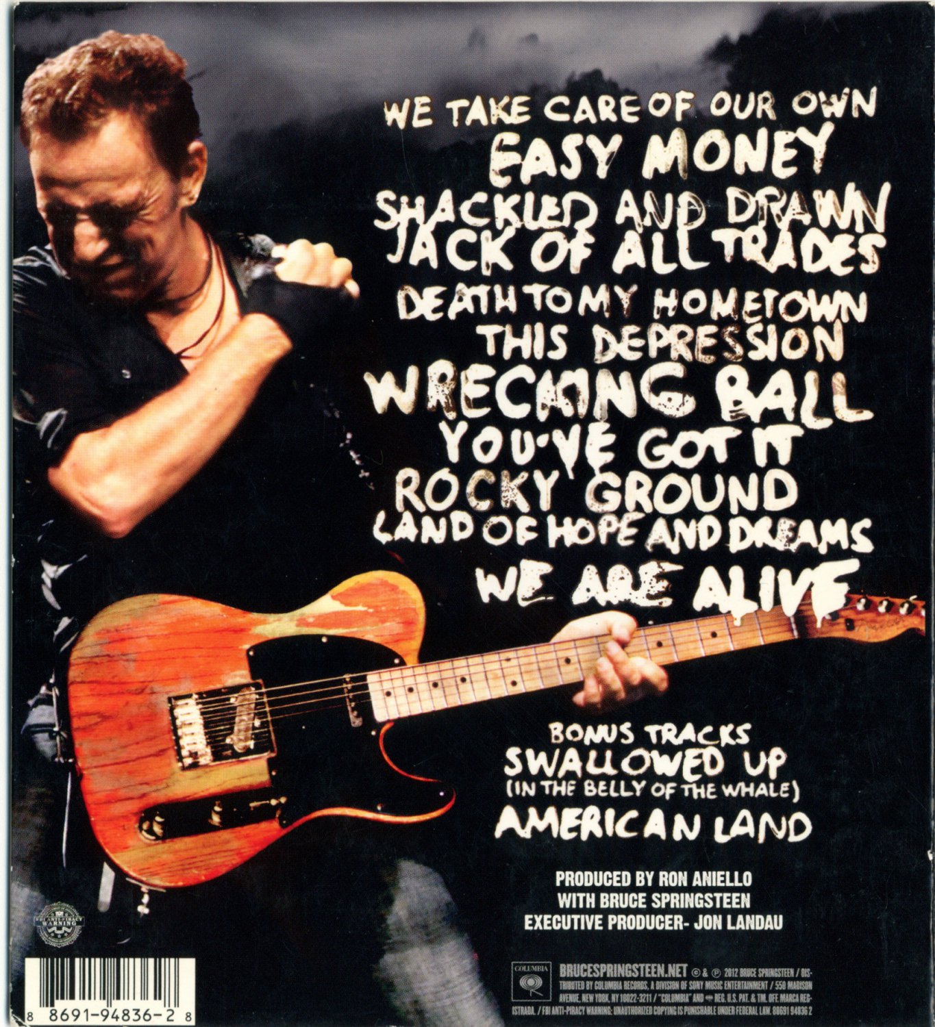 Bruce Springsteen Wrecking Ball CD