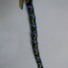 Circle key chain with excess wrapped around
