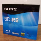 Sony BD-RE Blu-Ray Rewritable Disc (BNE25RH) 25GB 1-2x Full HD 1080 *NEW*