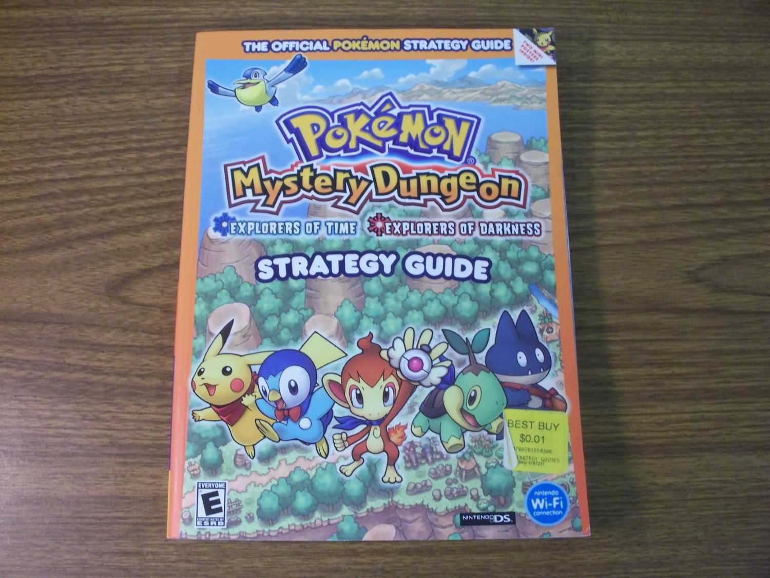 NDS Pokemon Mystery Dungeon Explorers of Time Explorers of Darkness Strategy Guide *NEW*