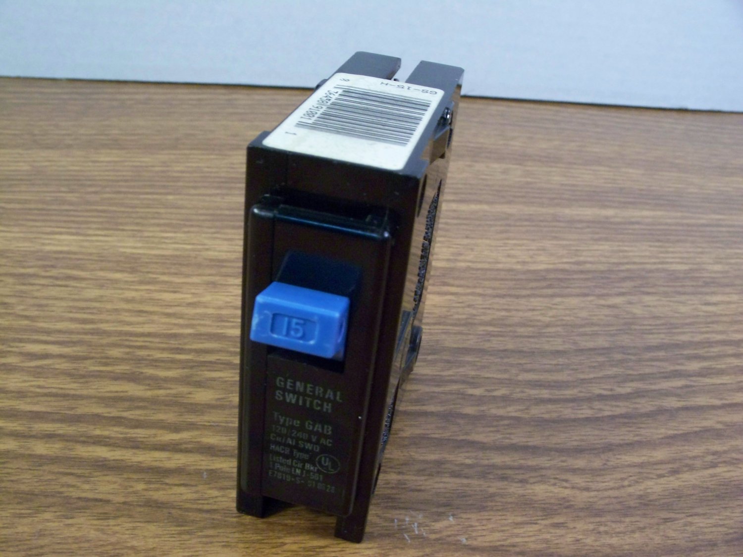 General Switch GAB Circuit Breaker (GS15H) 15Amp 240Volt 1Pole 10kA