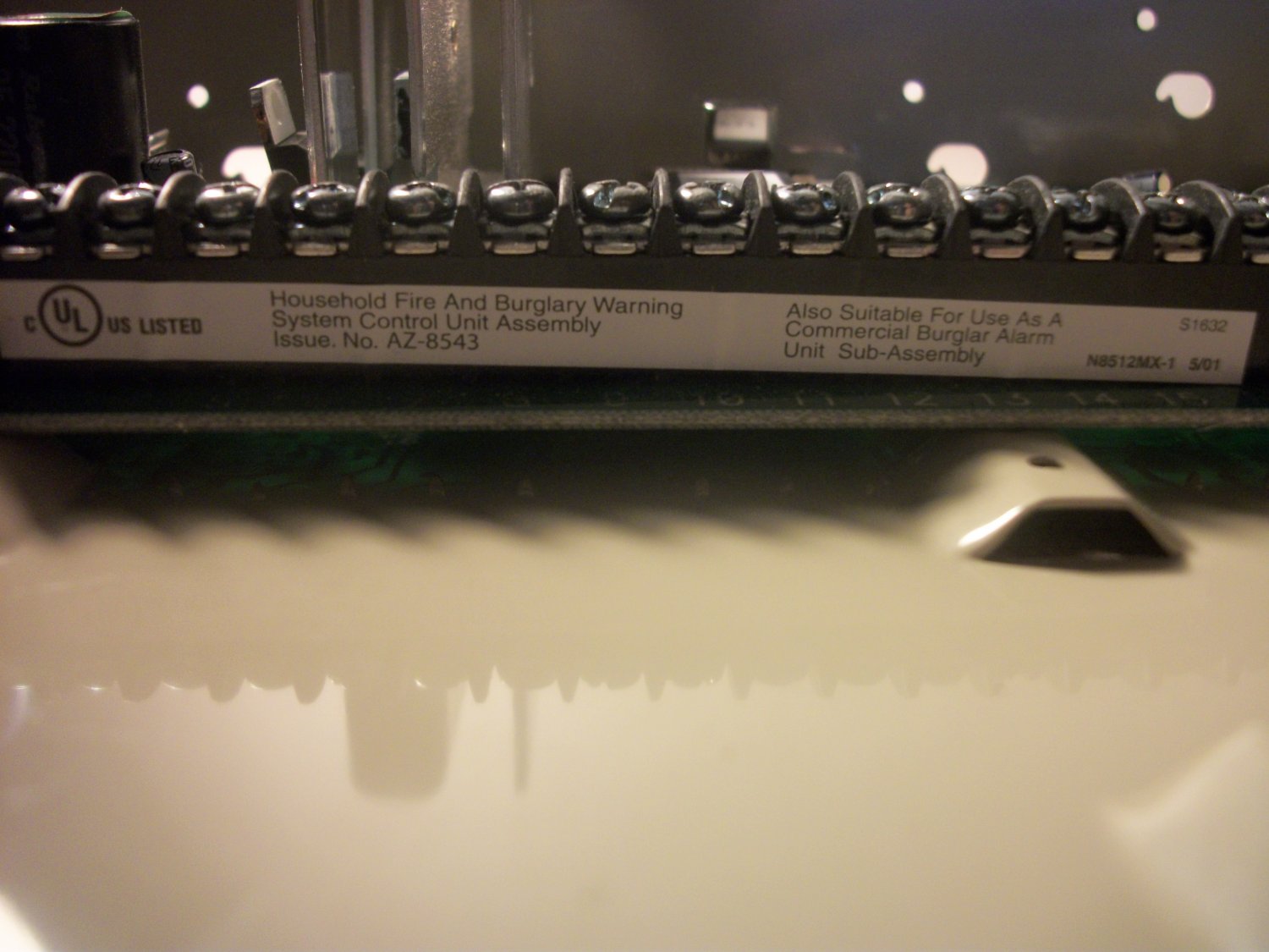 Honeywell Household Fire & Burglary Warning System Control Unit