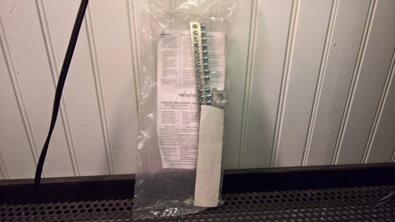 Square D Equipment Grounding Bar Pk27gta New