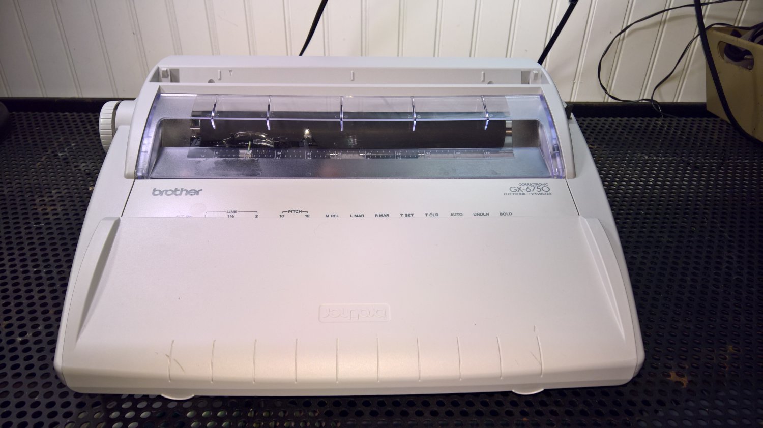 Brother Correctronic Electronic Typewriter (GX6750) *USED*