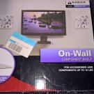 Sanus Visionmount On-Wall Component Shelf for up to 15Lbs. (VMA401-B1) *NIB*