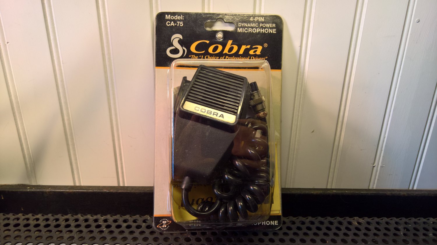 Cobra 4-Pin Dynamic Power CB Microphone (CA-75) *NEW*