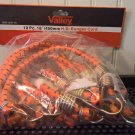 Valley 10-PC 18" Heavy Duty Bungee Cords 1/2" Diameter (BGC1218-10) *NEW*