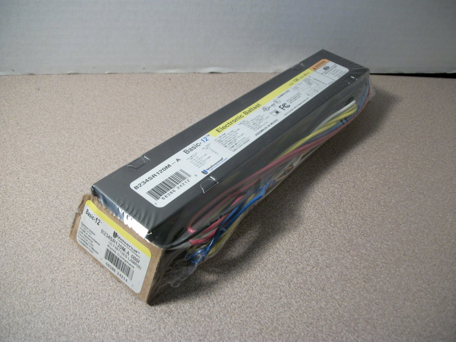 Universal Lighting Basic12 Electronic Ballast (B234SR120MA000I