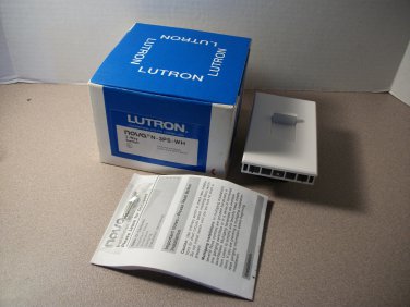 Lutron Nova White 3-Way Switch (N-3PS-WH) 20Amp 120/277Volt *NIB*