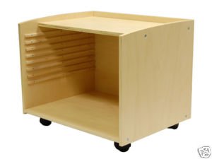 Cabinet for 8 Puzzle Maps (Maps not included)