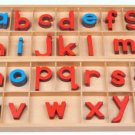 Montessori Large Wood Movable Alphabet, Print (5mm thick) Montessori Large Wood Movable Alphabet, Print (5mm thick)