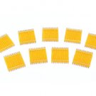 9 Golden Bead Hundred Squares