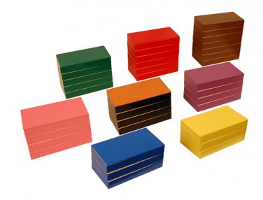 Montessori 36 Grammar Filling Boxes