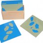 Sandpaper Land and Water Form Cards
