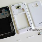 OEM Samsung Galaxy S2 SII i9100 Full Housing Cover Middle Frame Back Door Case White