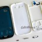 Genuine OEM Samsung Galaxy S3 SIII i9300 Complete Full Housing Cover Frame Door Marble White