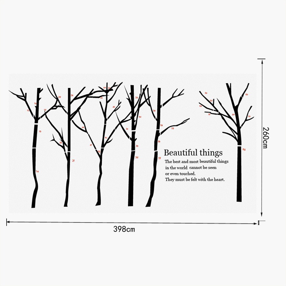 living room tree wall decal Wall Sticker art