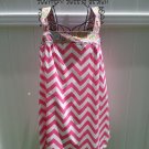 Chevron Sundress Pink