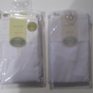 Sheer Panel Curtains Sears Whole Home 59x63 Platinum Voile