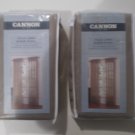 Sheer curtain Faux Linen curtains PAIR Sears Cannon Curtains