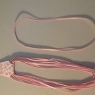 Pink Skinny Elastic Headbands