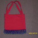 hand bag with beads