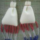 medicine bag earrings
