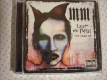 MARILYN MANSON - LEST WE FORGET THE BEST OF