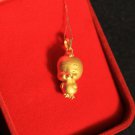 24k 24 k Gold Bird Pendant 4.43 grams gold pendant for necklace golden jewelry bird shape design