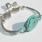 METAL BRACELET FROM CHINA teal metal charm bracelet jewelry jewelery jewellery