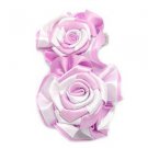 Purple and White Clip
