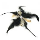 Black Feather Clip