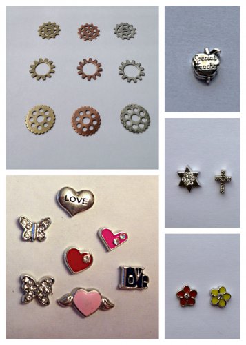 Floating charms