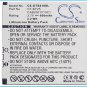 BATTERY ALCATEL B-U81 CAB2001010C1 OT-BY25 FOR OT-S210 OT-S211 OT-S211C OT-S215 OT-S218 OT-V212