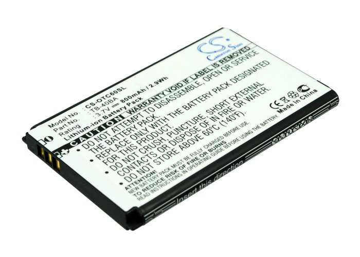 BATTERY ALCATEL TB-40BA FOR One Touch 918 OT-918