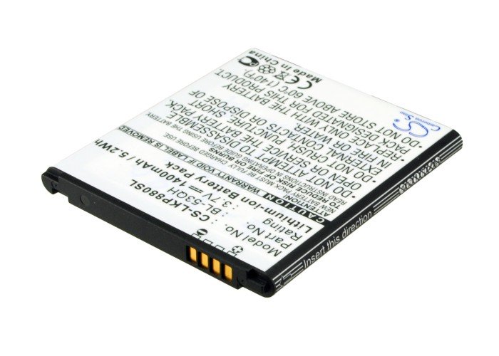 Batterie Compatible avec LG Optimus LTE 2 Li-ION 3.7V 1800mAh - BL-53QH