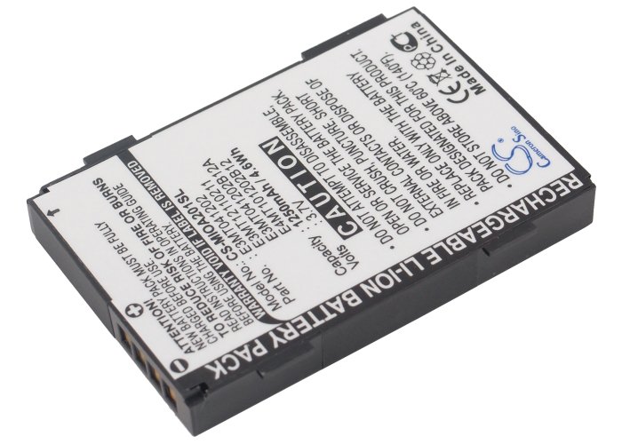 BATTERY MITAC E3MT041202 E3MT041202B12A E3MT12110211 E4MT101202B12 FOR Mio 180, Mio A200, Mio A201