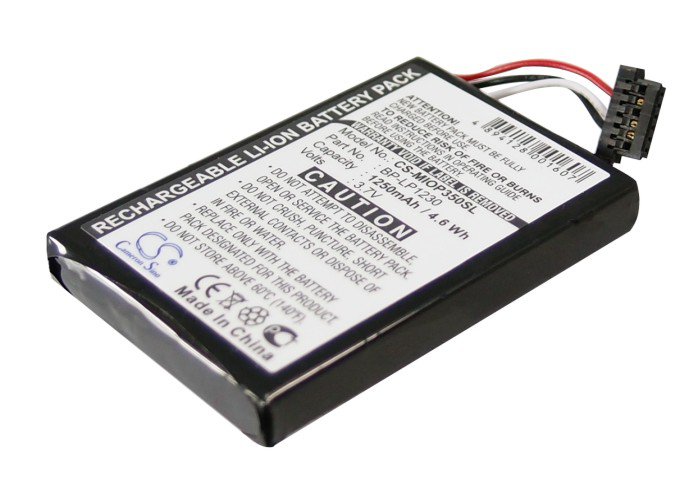 BATTERY YAKUMO 541380530005 541380530006 BL-LP1230/11-D00001U FOR Delta X 5BT