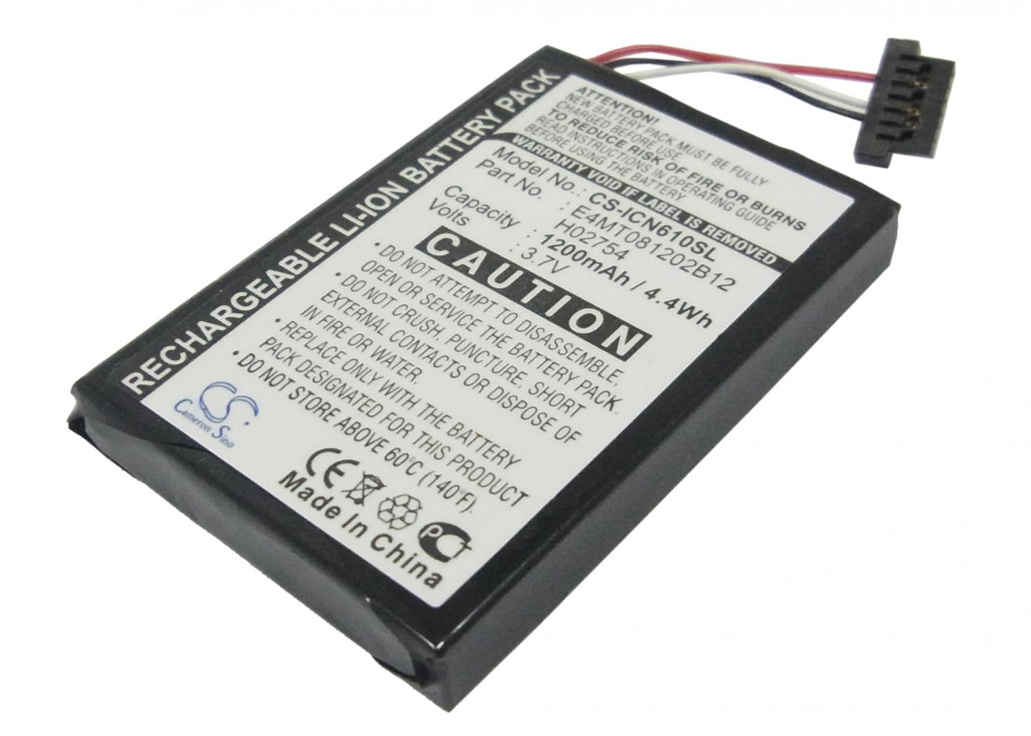 BATTERY NAVMAN E4MT081202B12 FOR N60i Navpix