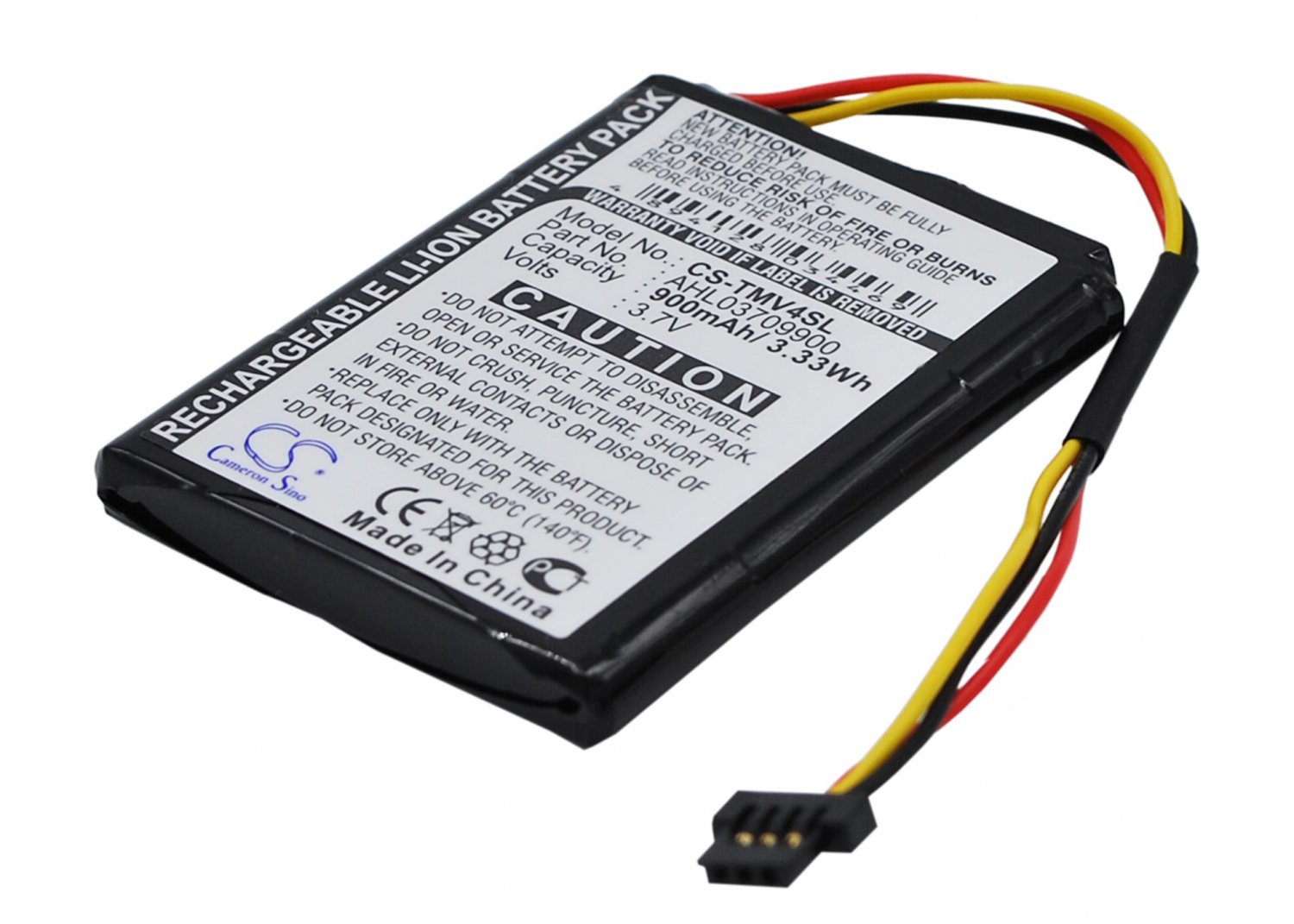 BATTERY TOMTOM AHL03709900 FOR One V4 Assist One V4 Classic One V4 Traffic