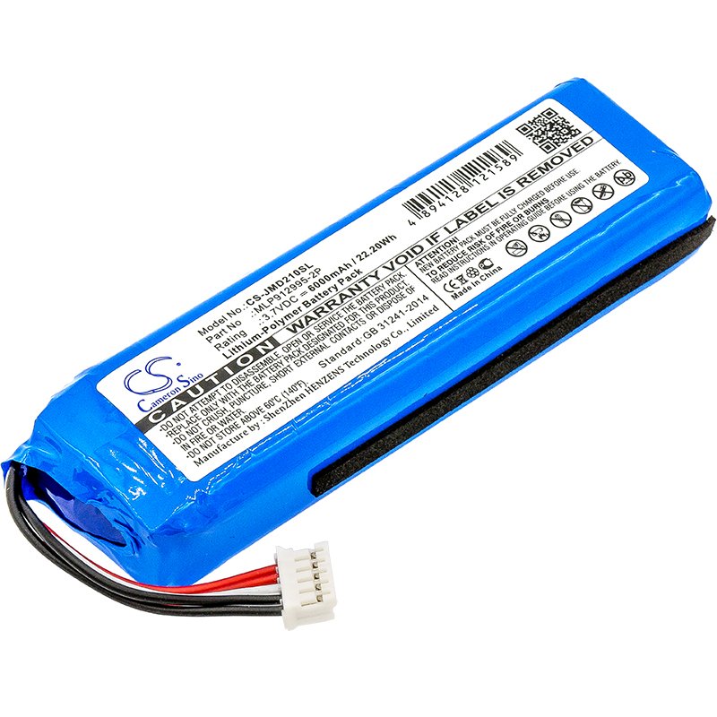 BATTERY JBL GSP1029102, MLP912995-2P FOR Charge 2 Plus, Charge 2+