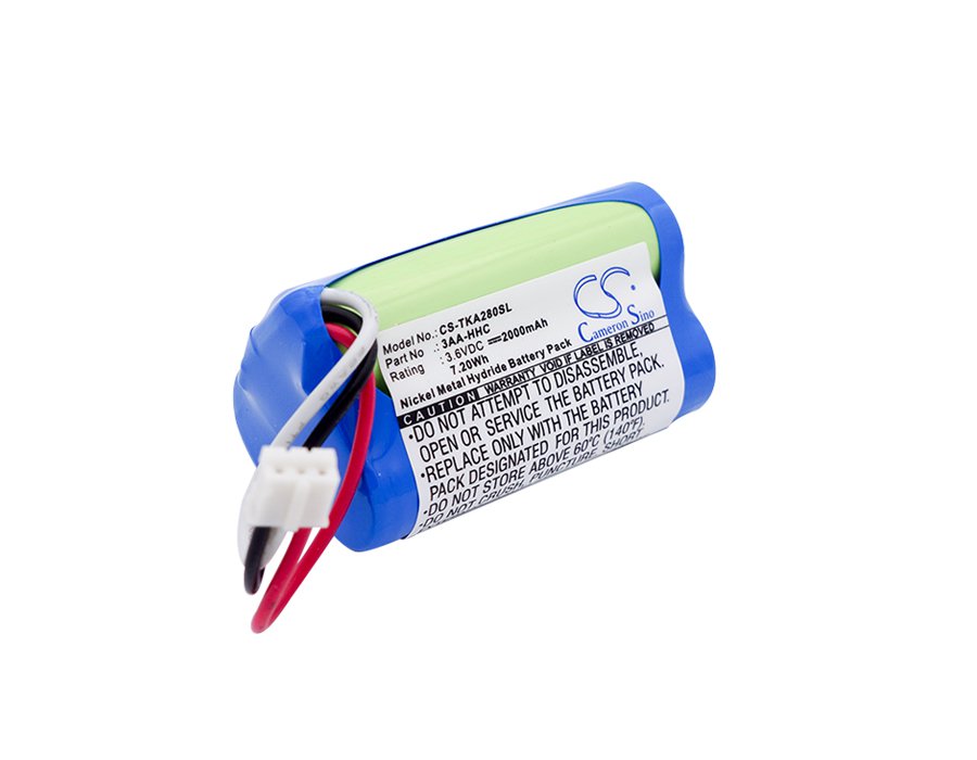 CS-TKA008SL Batteria 700mAh Ni-MH Compatibile Con TDK A08 / Life On Record Trek Max - Sostituisce 3AAA-HHC