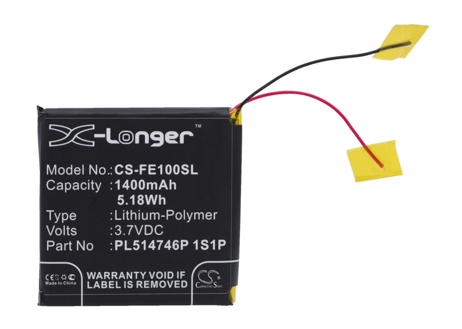 BATTERY FIIO PL514746P 1S1P FOR E10, E10K, E11K