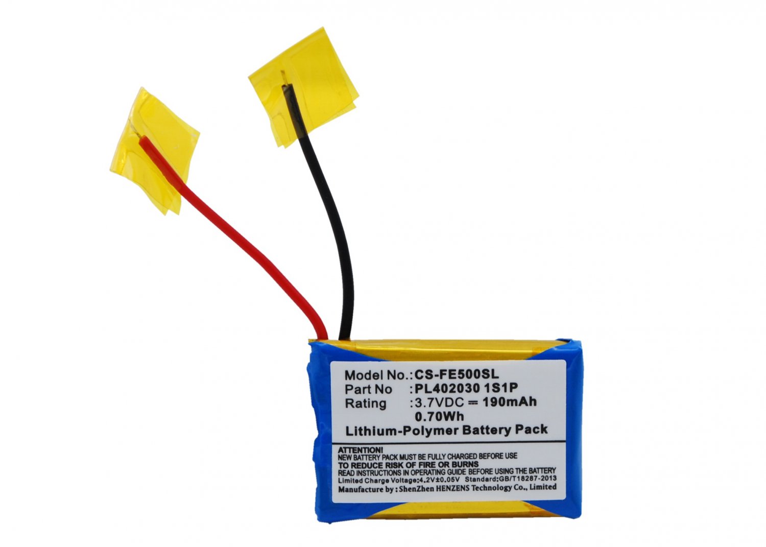 BATTERY FIIO PL402030 1S1P FOR E3, E5, E6