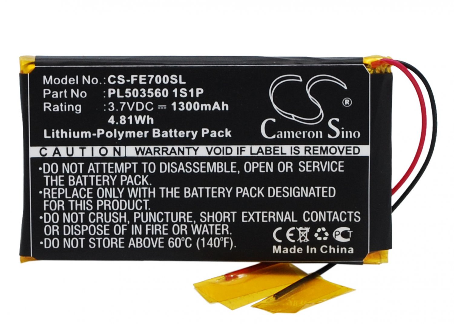 BATTERY FIIO PL503560 1S1P FOR EO7K
