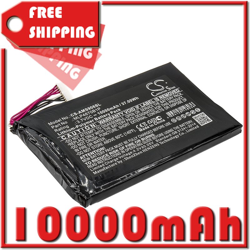 BATTERY AUTEL MLP4670B1P FOR Maxisys MS906BT, Maxisys MS906TS