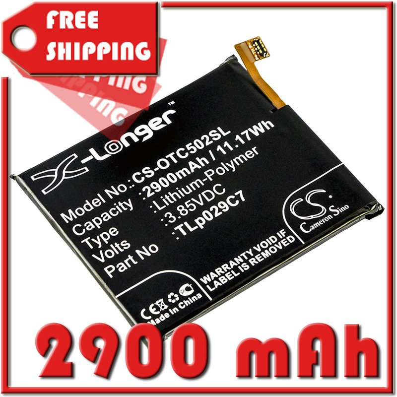 BATTERY ALCATEL TLp029C7 FOR One Touch Idol 3C, One Touch Idol 3C TD-LTE, OT5026D, OT-5026J, OT-5606