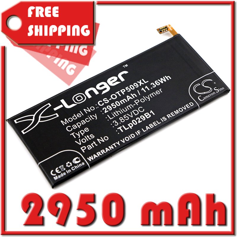 BATTERY ALCATEL TLp029B1, TLp029B2 FOR OT-5095I, OT-5095K, OT-5095L, OT-5095Y, Touch Pop 4S