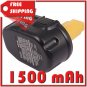BATTERY DEWALT DC9091, DE9038, DE9091, DE9092, DE9094, DE9502, DW9091, DW9094 FOR DC757KA, DC757KB