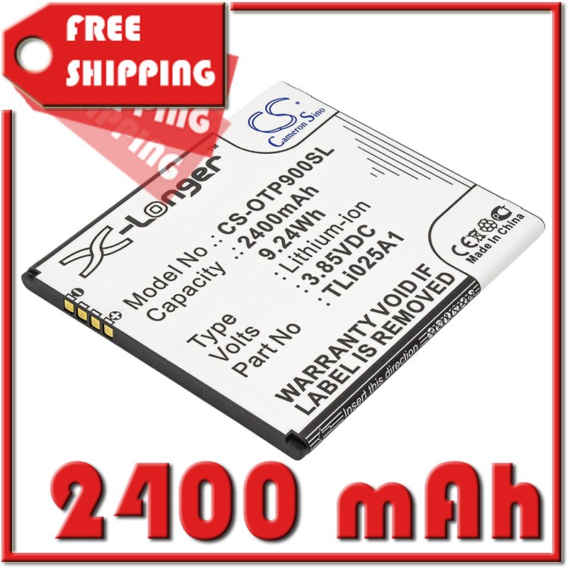 BATTERY ALCATEL TLi025A1 FOR One Touch Pixi 4 6", One Touch Pixi 4 6.0 LTE, OT-9001A, OT-9001X